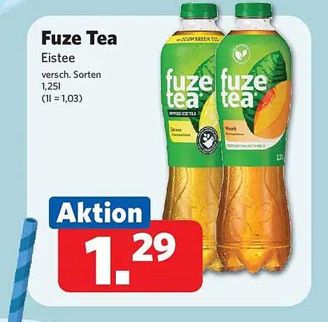 Fuze Tea Eistee 1,25l