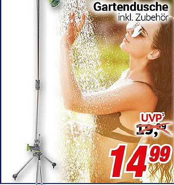 Gartendusche inkl. Zubehör