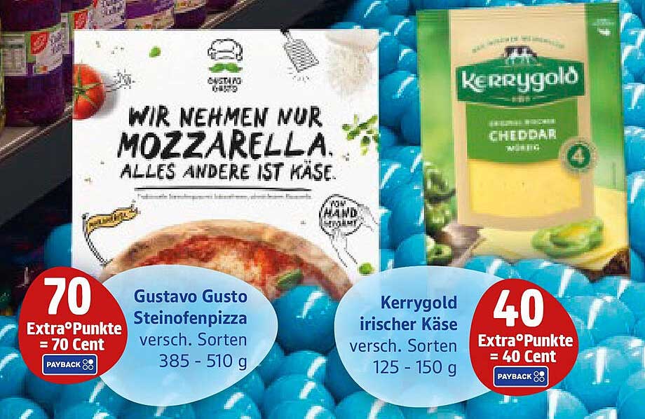 Gustavo Gusto Steinofenpizza – verschiedene Sorten 385–510 g