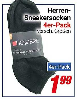 Herren-Sneakersocken 4er-Pack