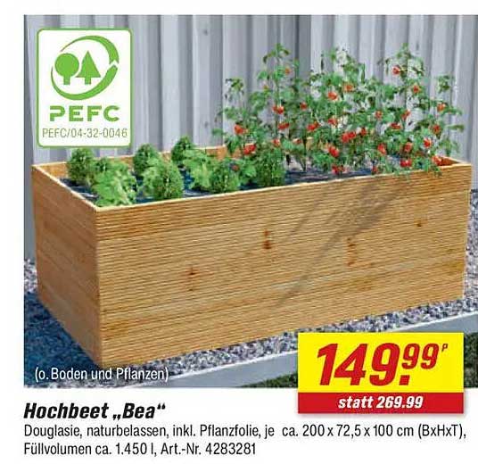 Hochbeet „Bea“