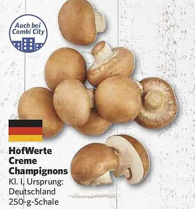 HofWerte Creme Champignons 250-g-Schale