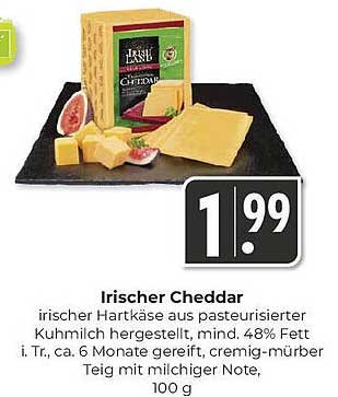 Irischer Cheddar 100 g