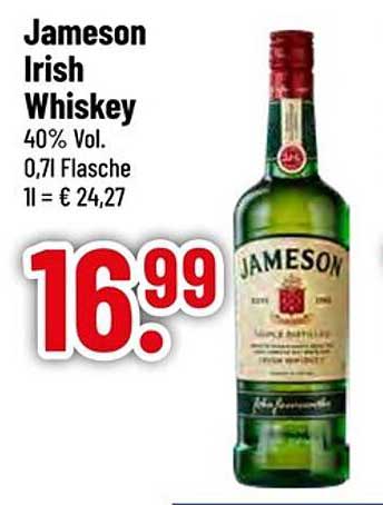 Jameson Irish Whiskey 0,71L