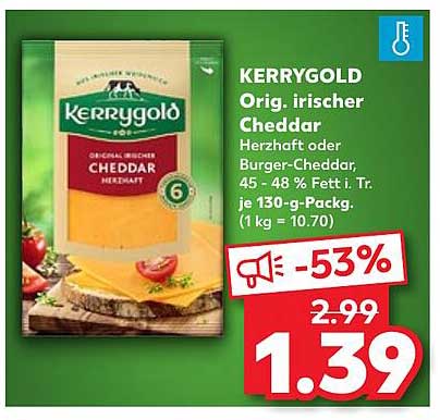 KERRYGOLD Orig. irischer Cheddar
