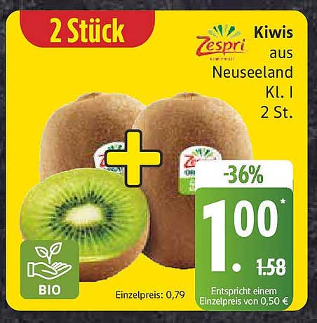 Kiwis aus Neuseeland Kl. I - 2 Stück