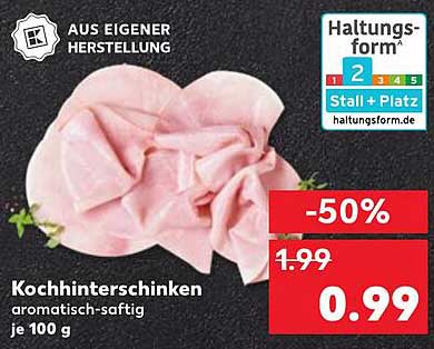 Kochschinken - Aromatisch-saftiger Genuss