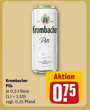 Krombacher Pils 0,5 l-Dose