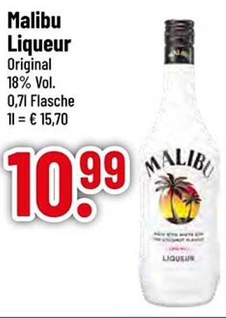 Malibu Liqueur Original 18% Vol., 0,71 Flasche