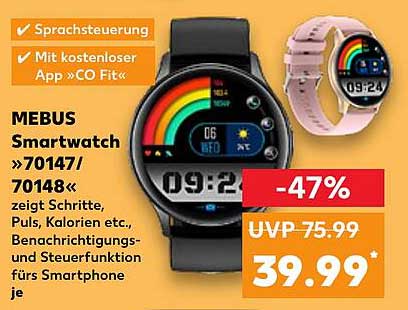 MEBUS Smartwatch »70147/70148«