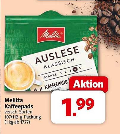 Melitta Kaffee-Pads Auslese Klassisch