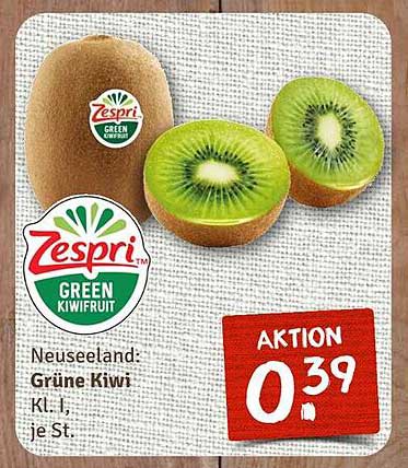 Neuseeland: Grüne Kiwi KL. I, je St.