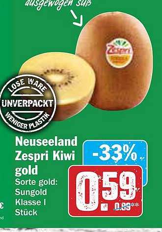 Neuseeland Zespri Kiwi gold