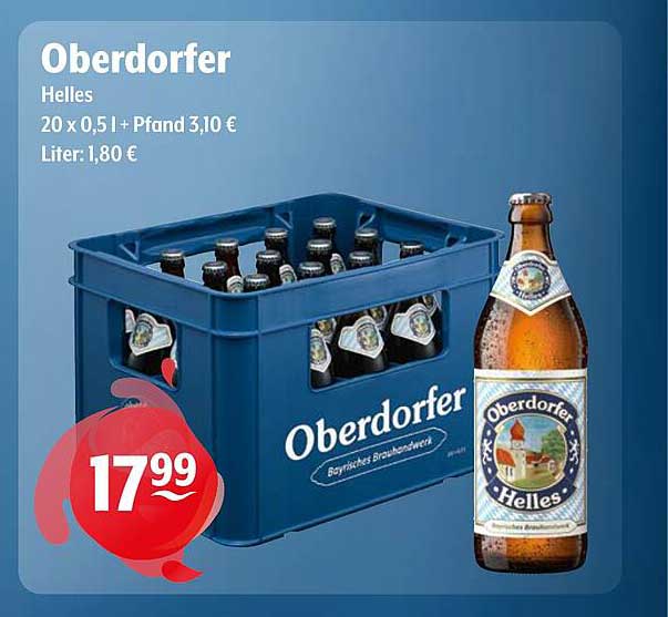 Oberdorfer Helles 20 x 0,5 l
