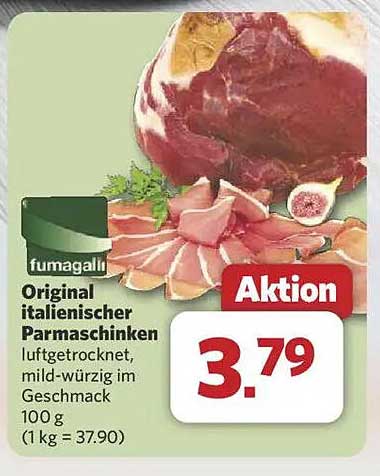 Original italienischer Parmaschinken