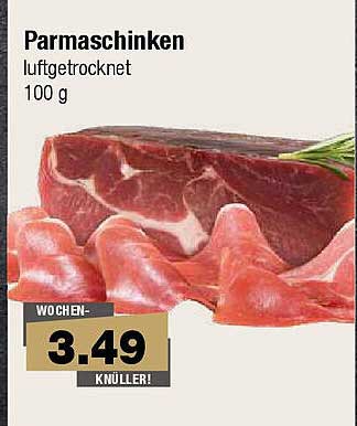 Parmaschinken luftgetrocknet 100 g