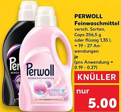 PERWOLL Feinwaschmittel - verschiedene Sorten