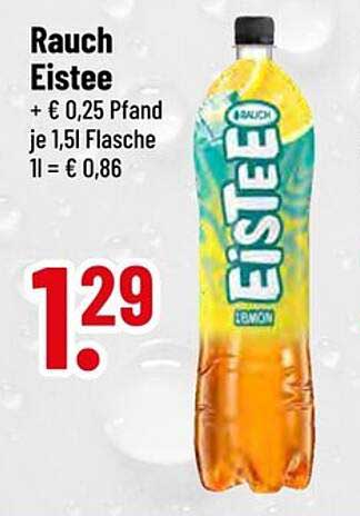 Rauch Eistee Lemon 1,5l