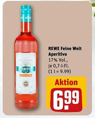 REWE Feine Welt Aperitivo 0,7 l Flasche