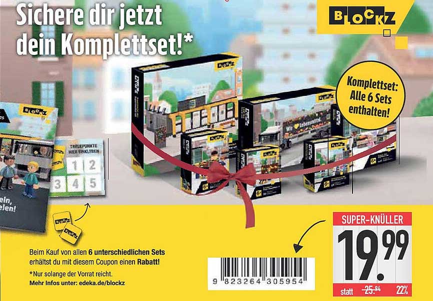 Sichere dir jetzt dein Komplettset! - BLOCKZ