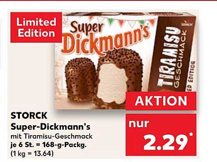 STORCK Super-Dickmann's Tiramisu-Geschmack