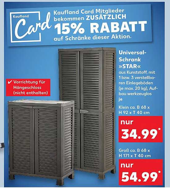 Universal-Schrank »STAR«