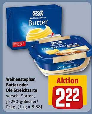 Weihenstephan Butter oder Die Streichzarte