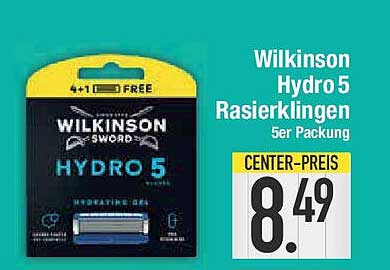 Wilkinson Hydro 5 Rasierklingen 5er Packung