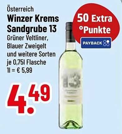Winzer Krems Sandgrube 13 - Grüner Veltliner & Blauer Zweigelt