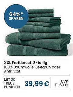 XXL Frottierset, 8-teilig