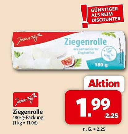 Ziegenrolle 180 g - Aktionsangebot!