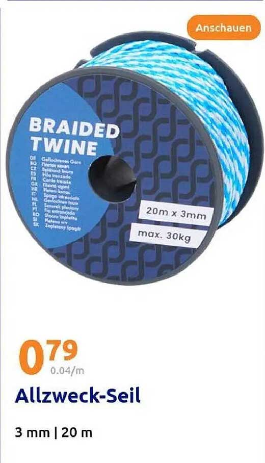 Allzweck-Seil 3 mm | 20 m