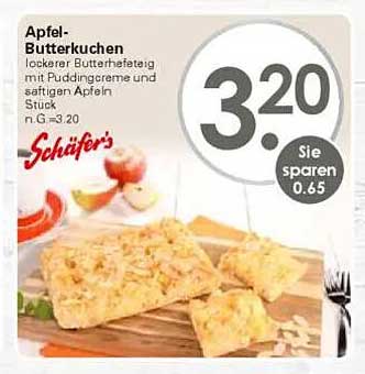 Apfel-Butterkuchen von Schäfer's