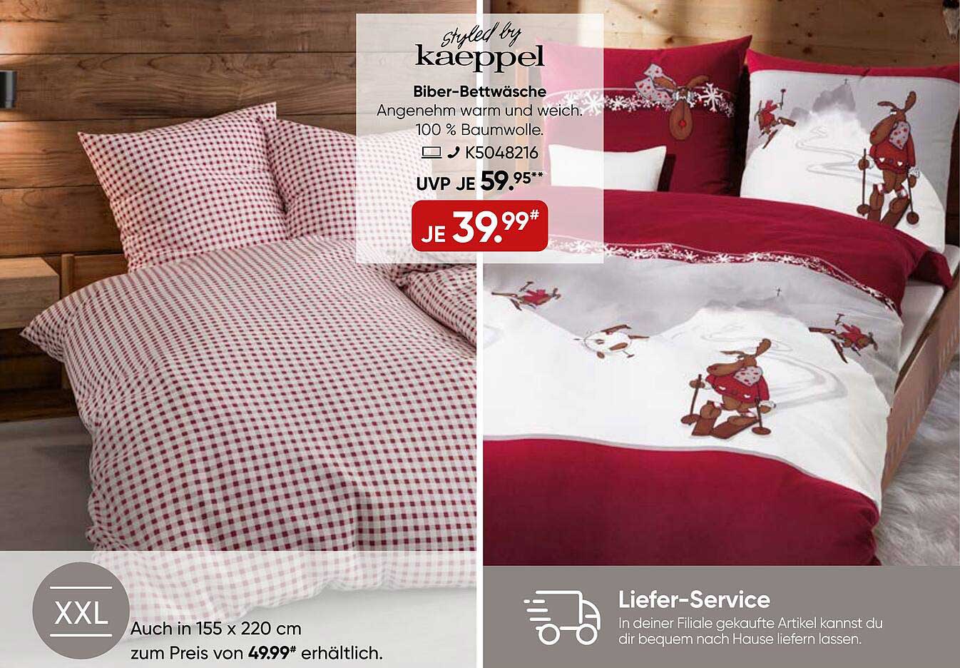 Biber-Bettwäsche – Angenehm warm und weich