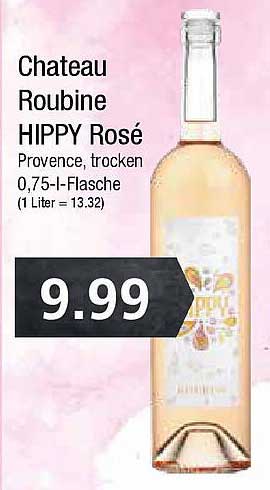 Chateau Roubine HIPPY Rosé 0,75 l-Flasche