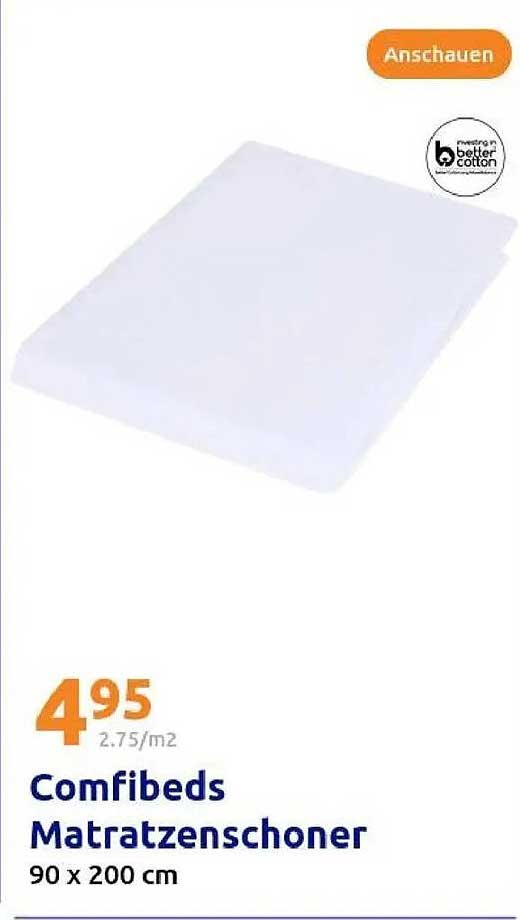 Comfibeds Matratzen schoner 90 x 200 cm