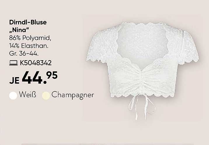 Dirndl-Bluse „Nina“