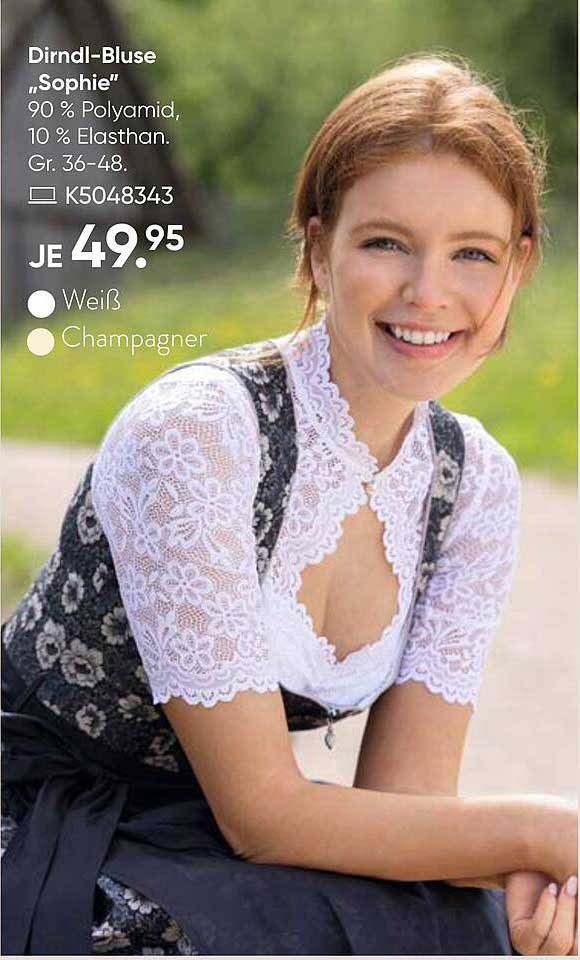 Dirndl-Bluse „Sophie“