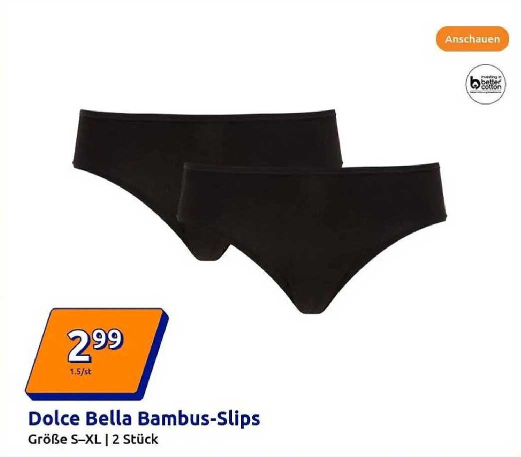 Dolce Bella Bambus-Slips
