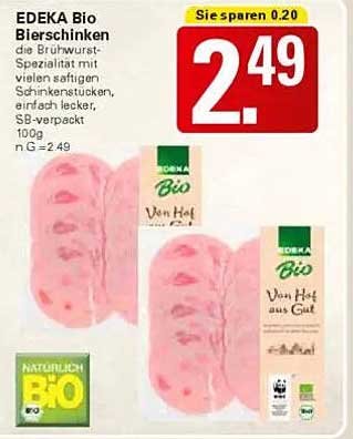 EDEKA Bio Bierschinken