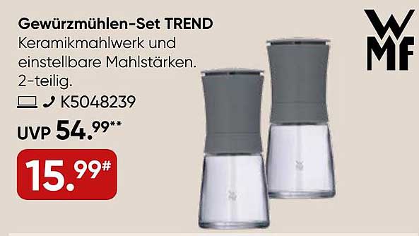 Gewürzmühlen-Set TREND