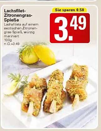 Lachsfiltet-Zitronengras-Spieße