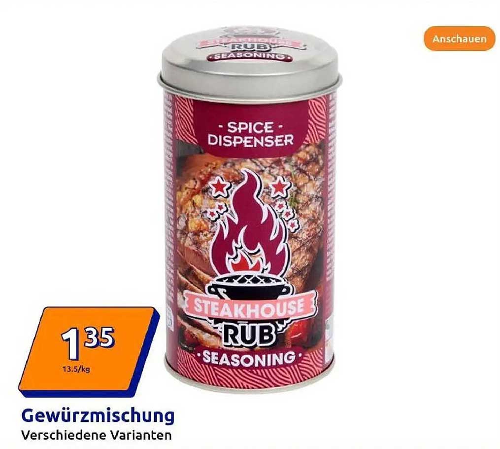 Steakhouse Rub Seasoning - Gewürzmischung für den perfekten Grillgenuss