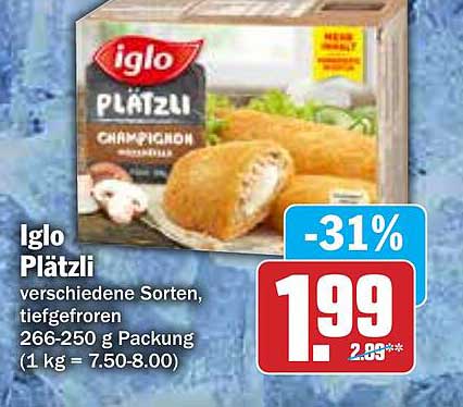 Iglo Plätzli