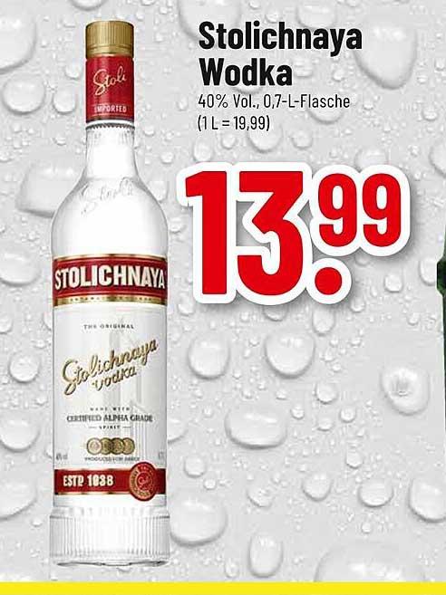 Stolichnaya Wodka