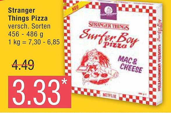 Stranger Things Pizza