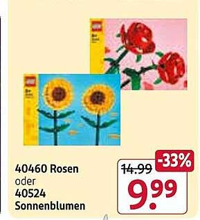 40460 Rosen oder 40524 Sonnenblumen