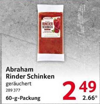 Abraham Rinder Schinken