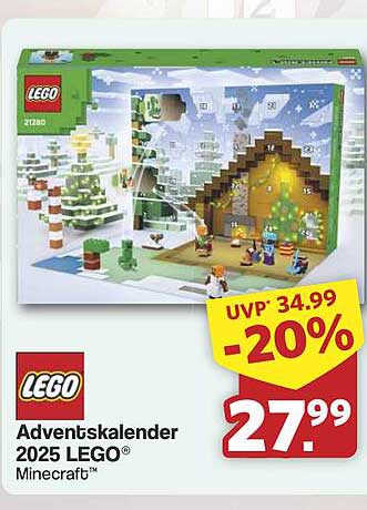Adventskalender 2025 LEGO® Minecraft™