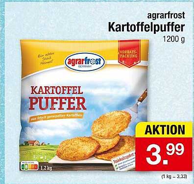 agrarfrost Kartoffelpuffer 1200 g